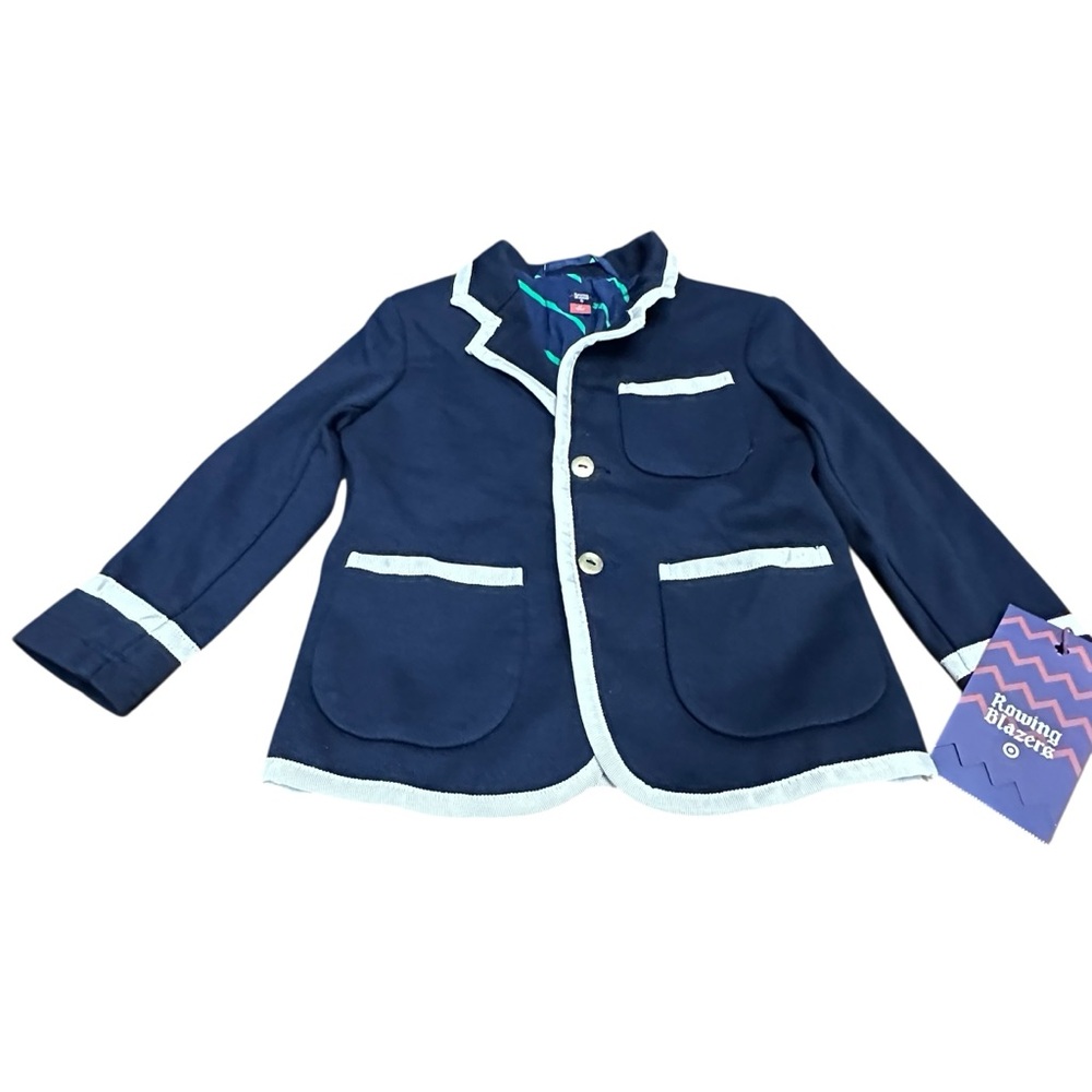 Rowing Blazers Kids Navy Blazer White Trim NWT Preppy Classic multiple sizes